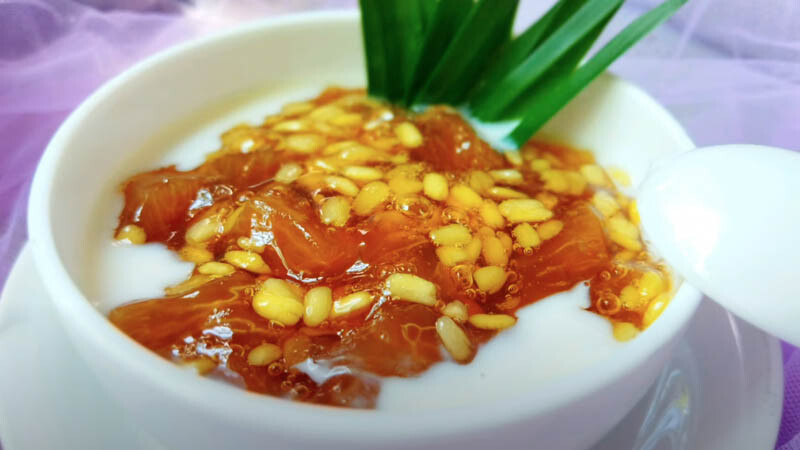 Cách nấu chè bưởi ngon giòn mà không bị đắng  