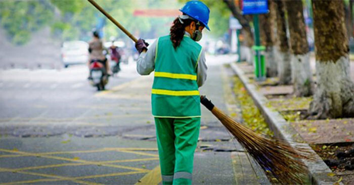Top 10 bài văn mẫu tả cô lao công hay nhất  